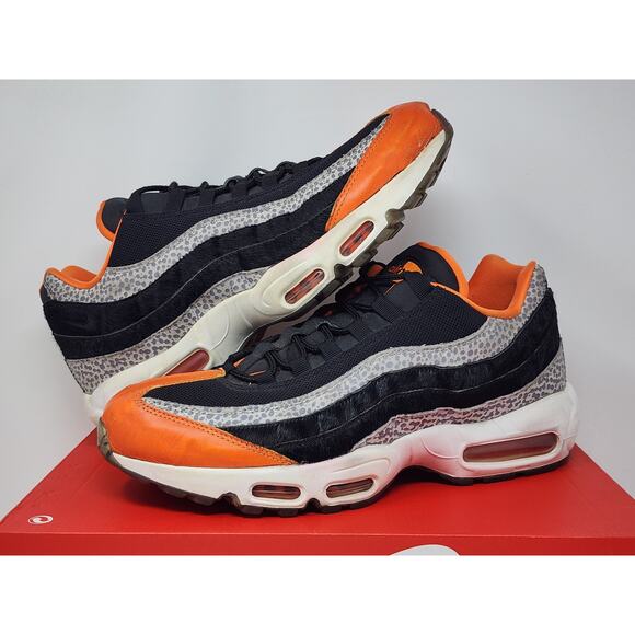 Nike Air Max 95 Safari KEEP RIPPIN STOP SLIPPIN AV7014-002 Size 12 WORN - Picture 1 of 8